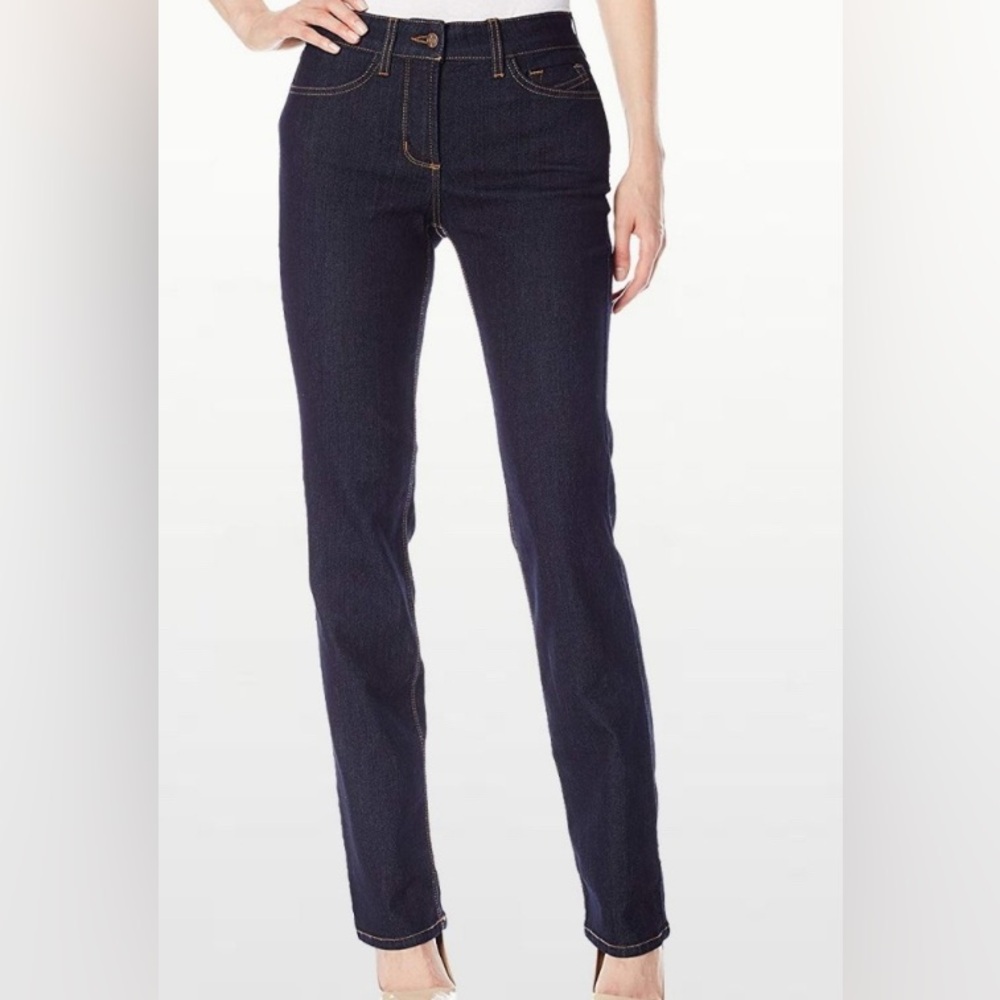 NYDJ Marilyn Straight Jeans Lift Tuck Sz 14